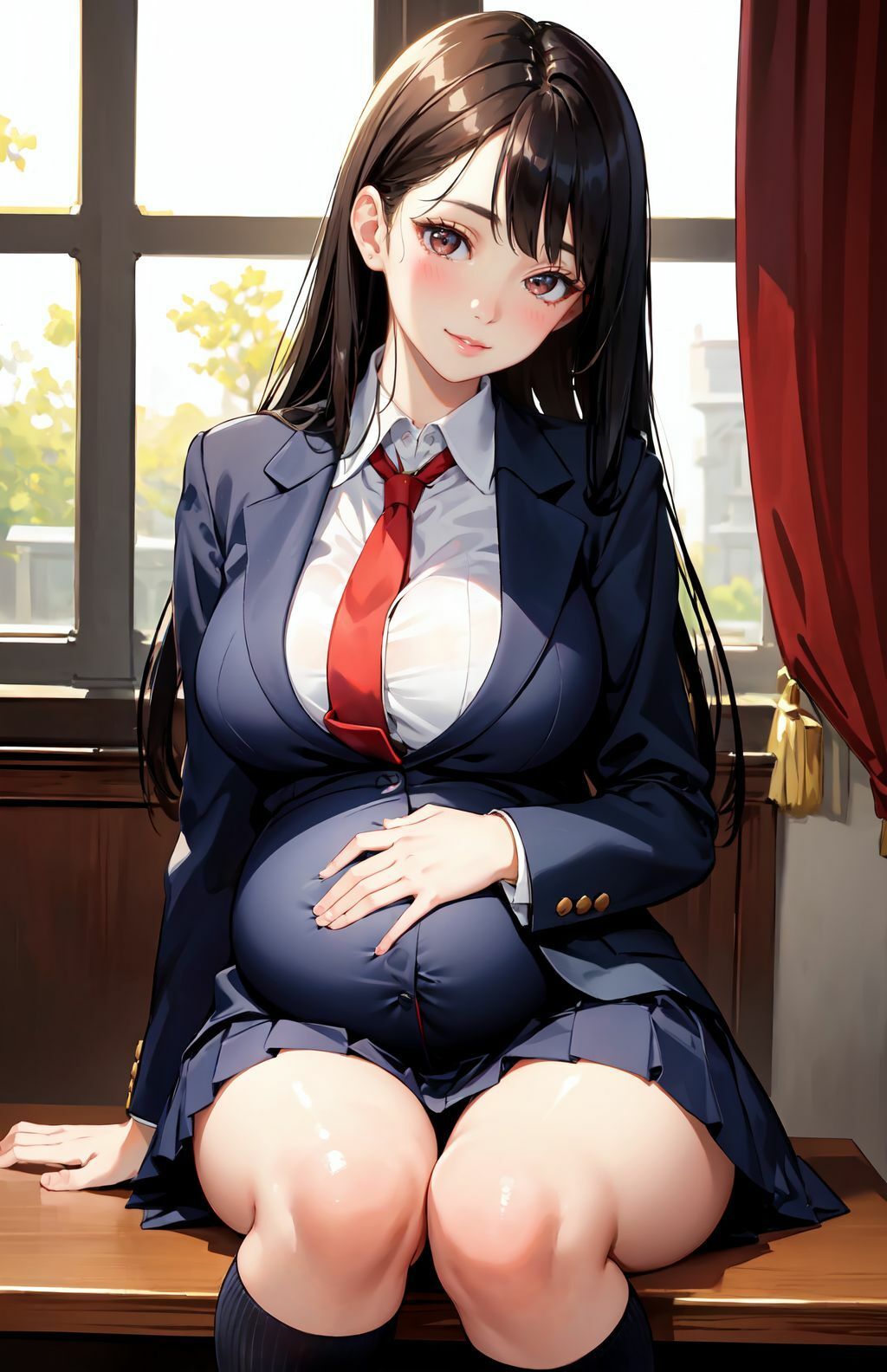 ひげは剃らない。しかし女子校生は拾う。