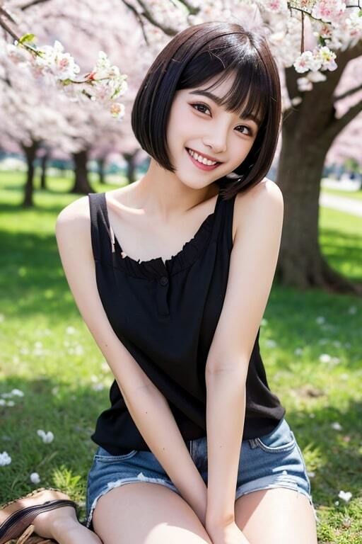 AI生成美女写真集 vol22 サクラ美女