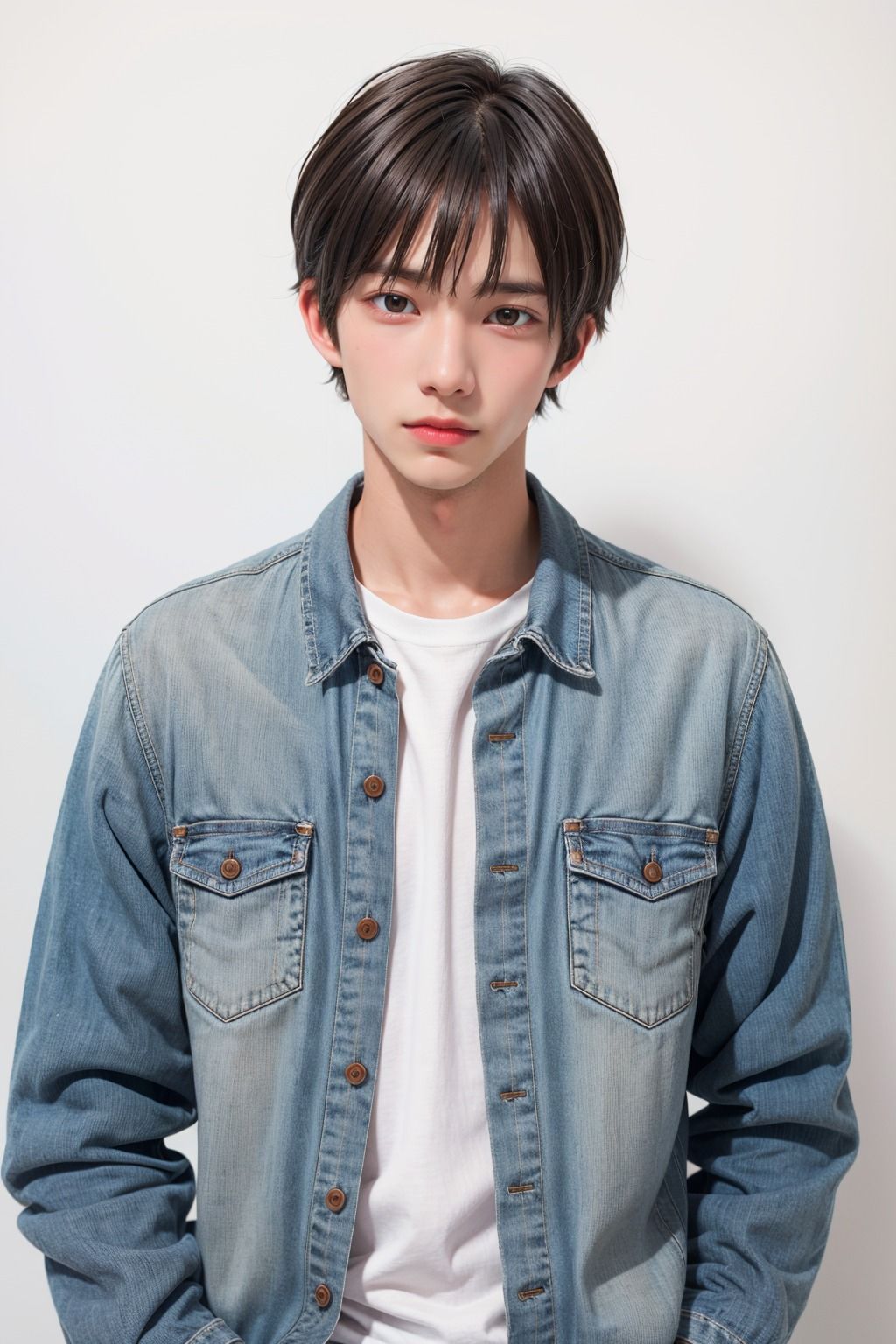 中性的な痩せ型男子カツオくん写真集