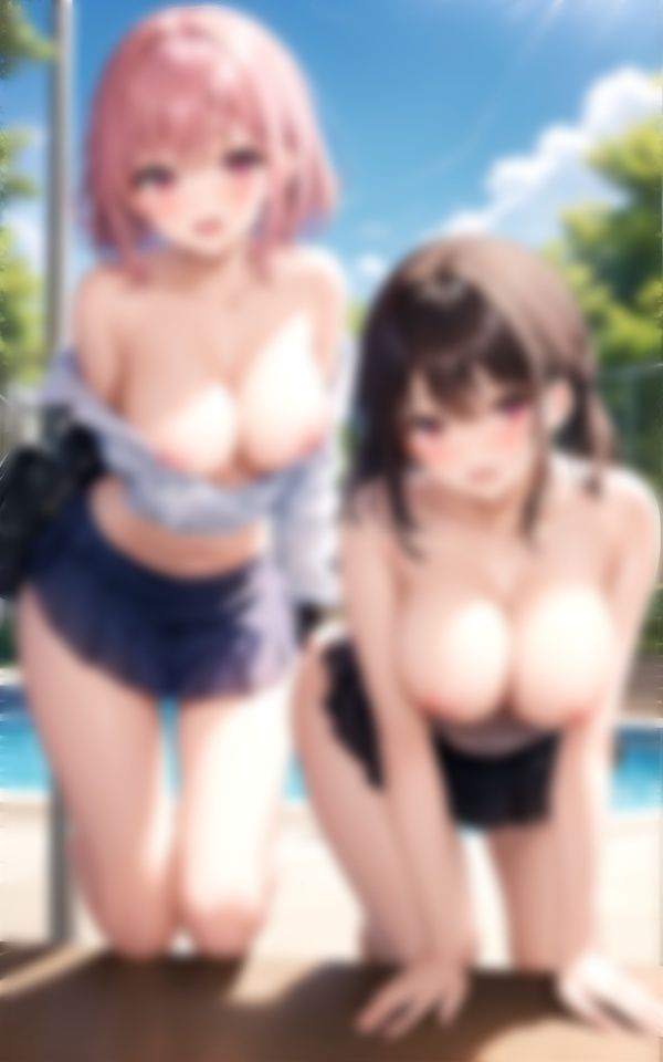 みんなえっち！！巨乳姉妹の家族写真〜なんでノーブラなんですかぁ怒