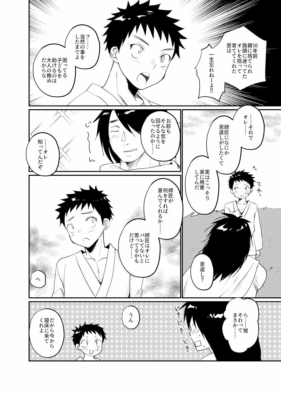 昭和師弟二人暮らし