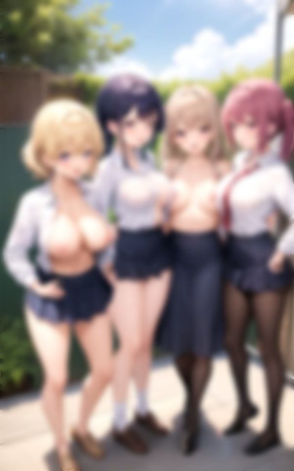 仲良し親友と....ドキドキえっちな撮影会〜おっぱいみんなで見せ合おうね!!!