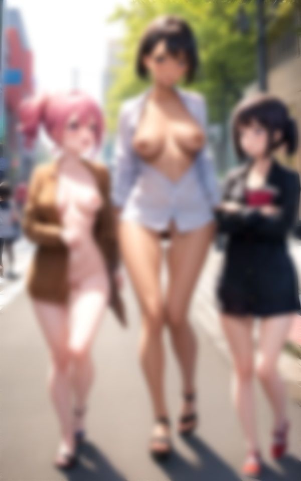 ギャル友〜渋谷で露出して歩く美乳ギャル〜白ギャルのピンク色のおっぱい特集