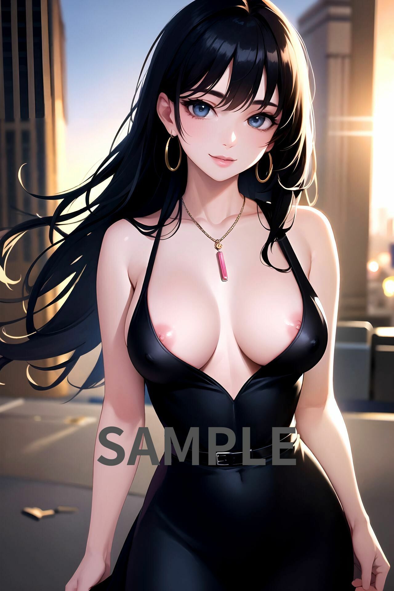 庶民は見るな！巨乳セレブの生活を覗いてみたら性に自由奔放！ドレス姿がセクシーすぎて興奮