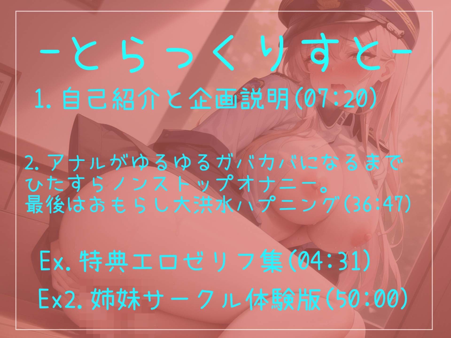 【新作価格】【オホ声アナルガバカバ責め】お尻の穴..ヒクヒクするぅぅ..イグイグゥ〜低音妖艶お姉さんがアナル責めで気が狂うまでノンストップオナニーでおもらし大洪水