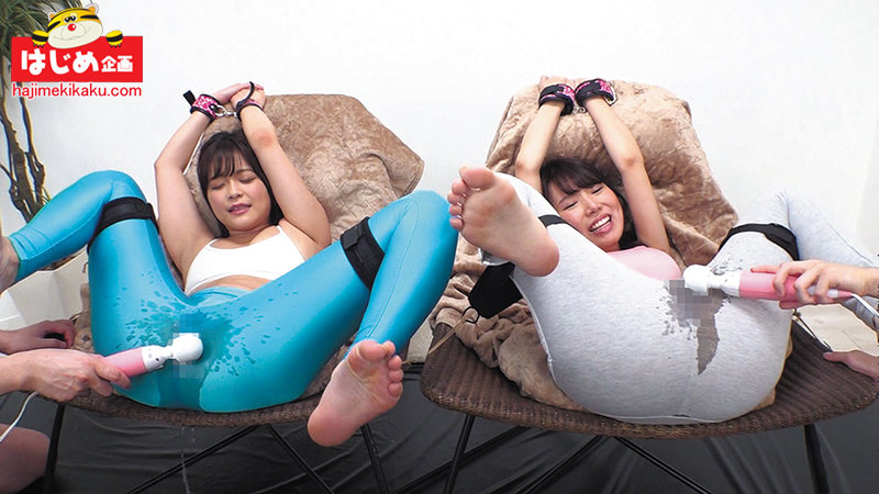 ノーパンスウェット染みたら負けよ電マ濡れ我慢対決8時間総集編vol.2