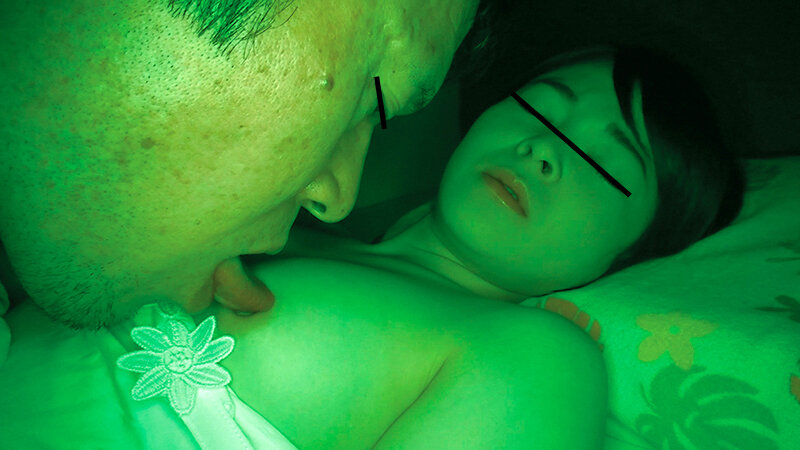 毎晩わたしに悪戯しにくるおじさんへ…これで最後にしてください。パイパン少●睡眠孕ませレ●プ