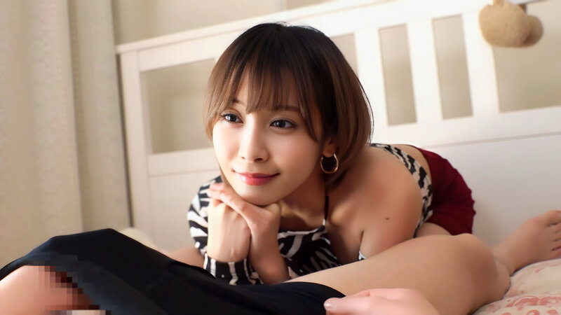 「ちょっとだけですよ」と言いながらガチガチ勃起チ〇ポに興味津々!素人娘の搾精手コキ