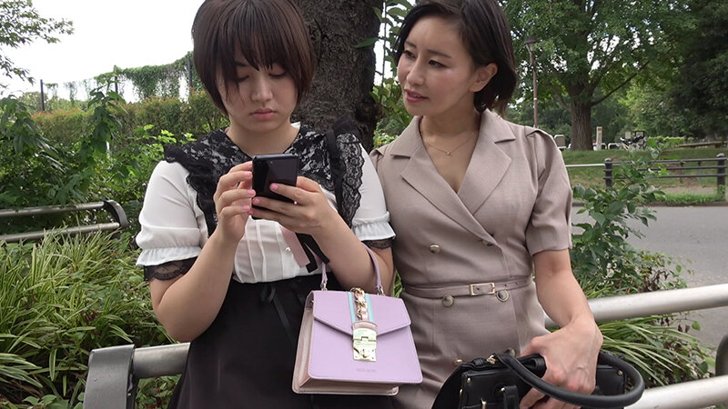 交縁レズビアン ~立ちんぼ女子とヤリモクお姉さん~