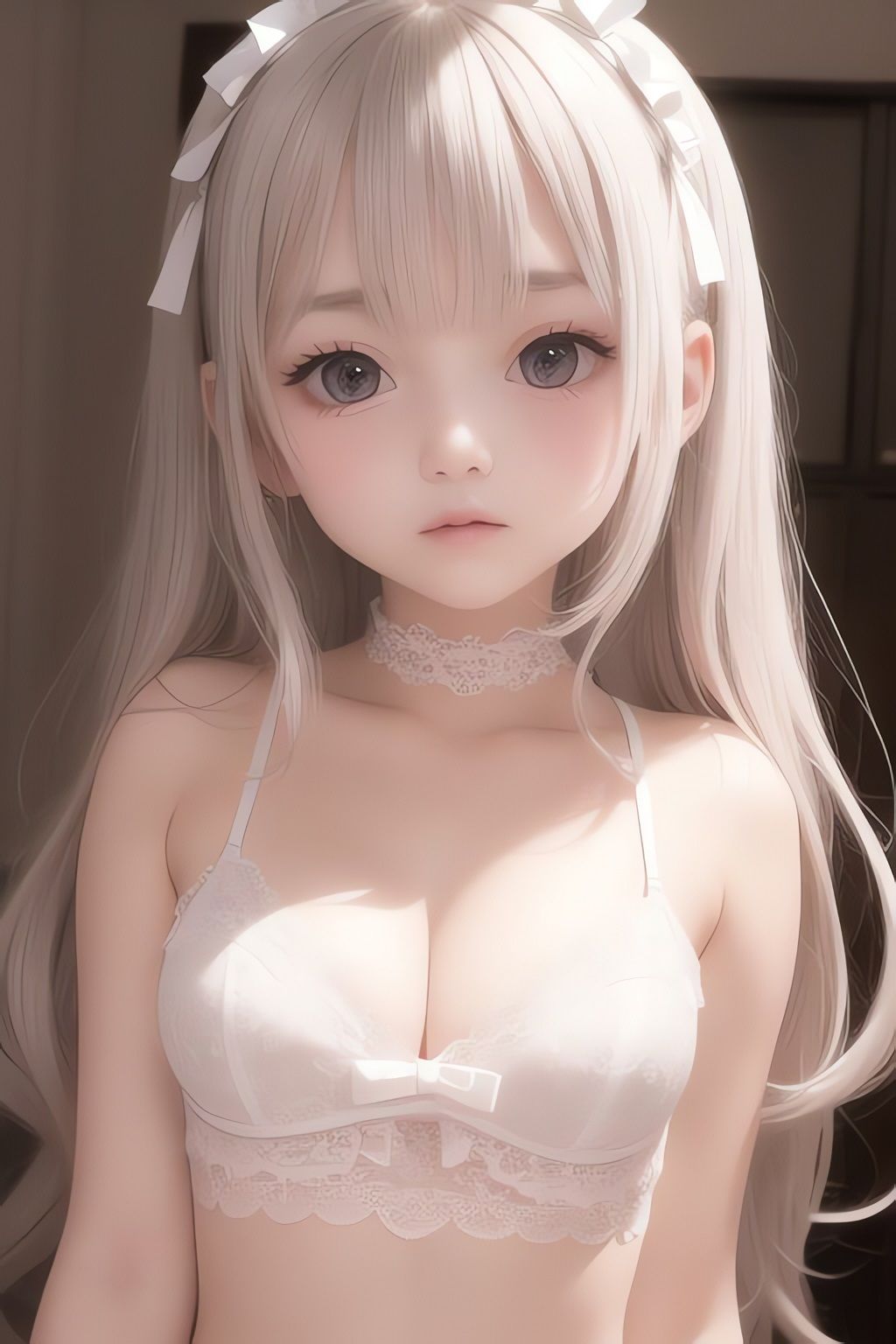 純白の美少女AIイラスト集リアル5