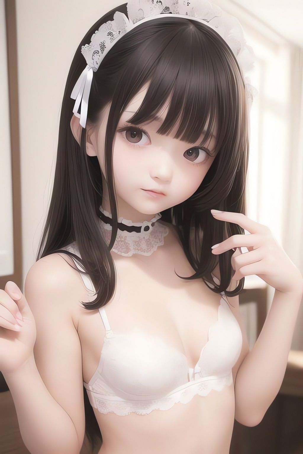 純白の美少女AIイラスト集リアル5