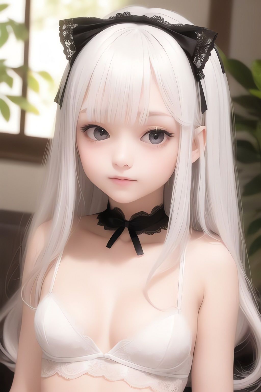 純白の美少女AIイラスト集リアル5