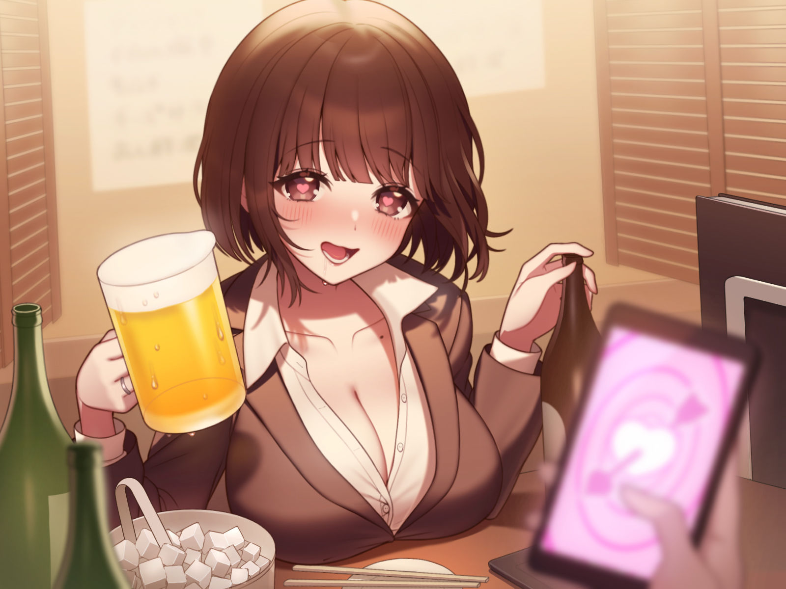 【催●NTR】催●アプリで彼氏持ちベロ酔いOLに本気孕ませ種付け交尾