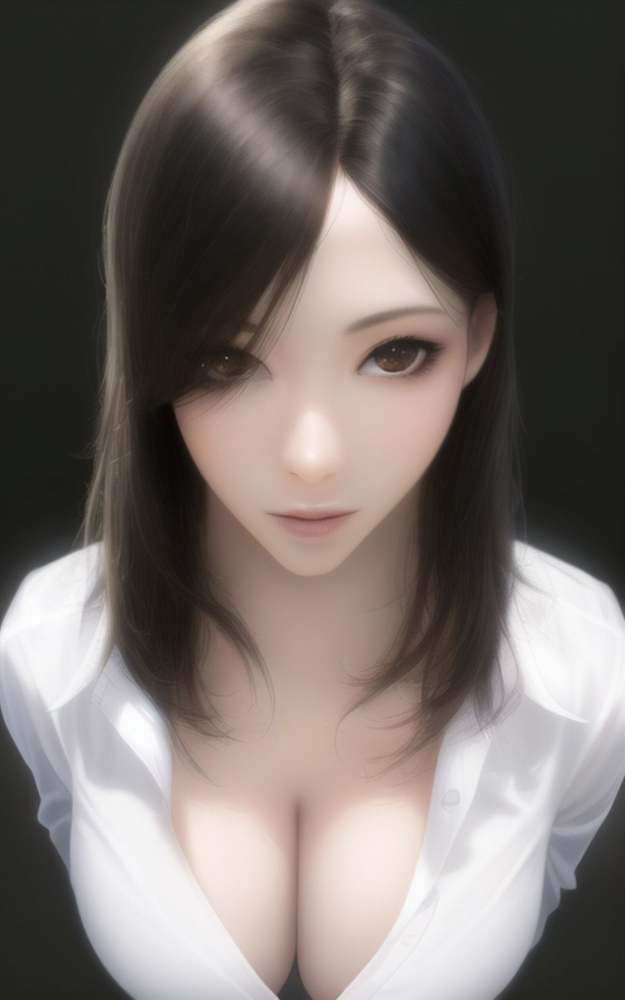 AI Fetich Album ＃2 白シャツ美女