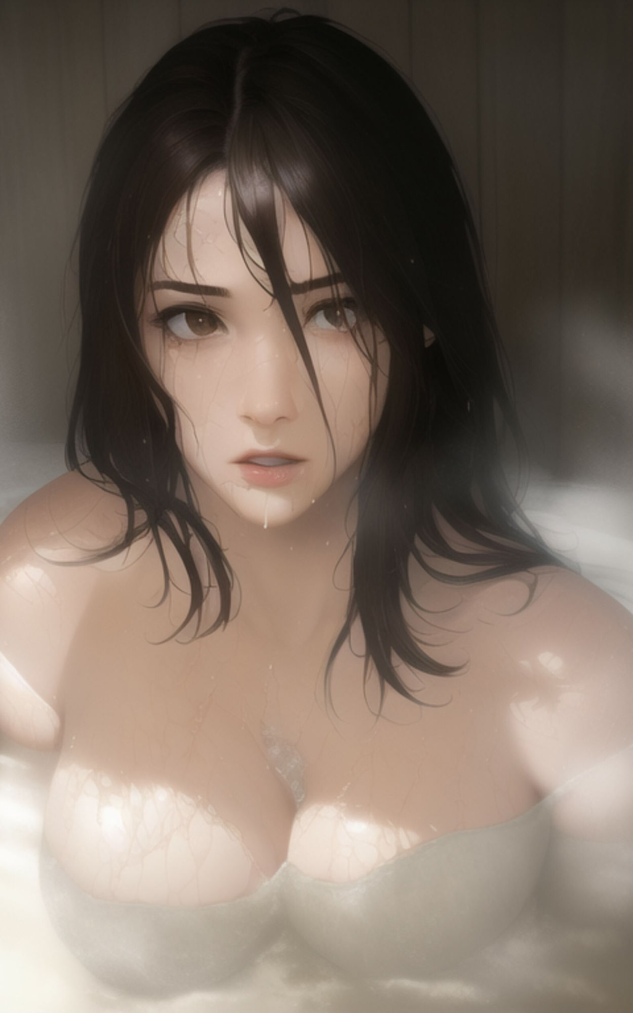 AI Fetich Album ＃3 サウナ美女【AIグラビア写真集】