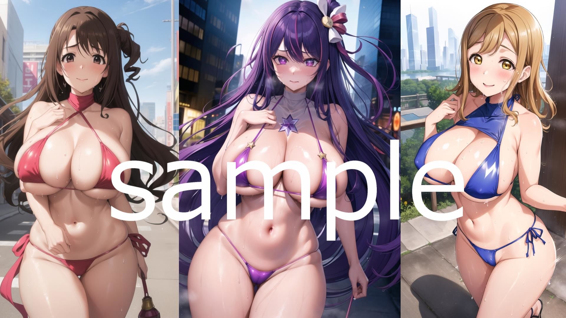 中出しマーキング♪〜金持ち男と22人の美女しか住んでいない夢の街〜ムチムチ淫紋ストリートvol.4