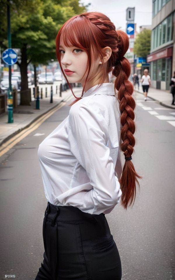 マキマ風コスプレ 清楚少女