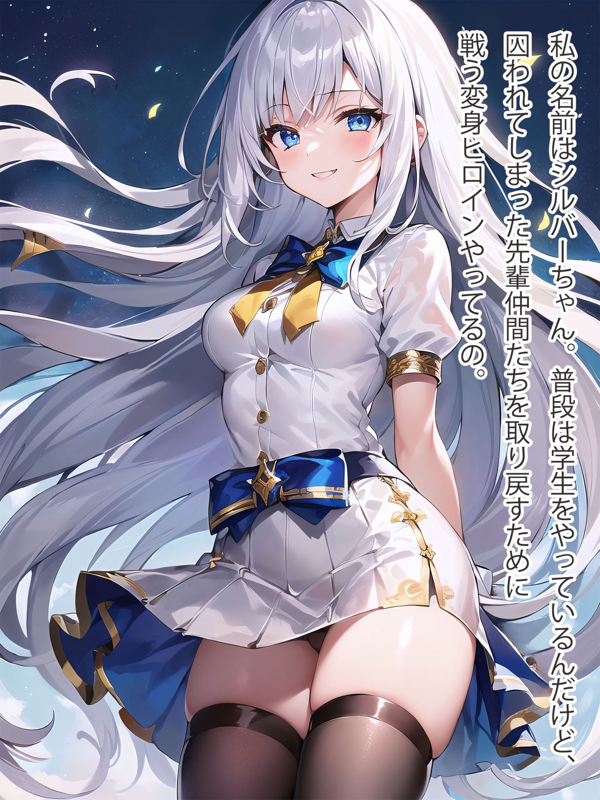 【シルバー編】禁断の悪堕ち変身ヒロイン(AIArt)
