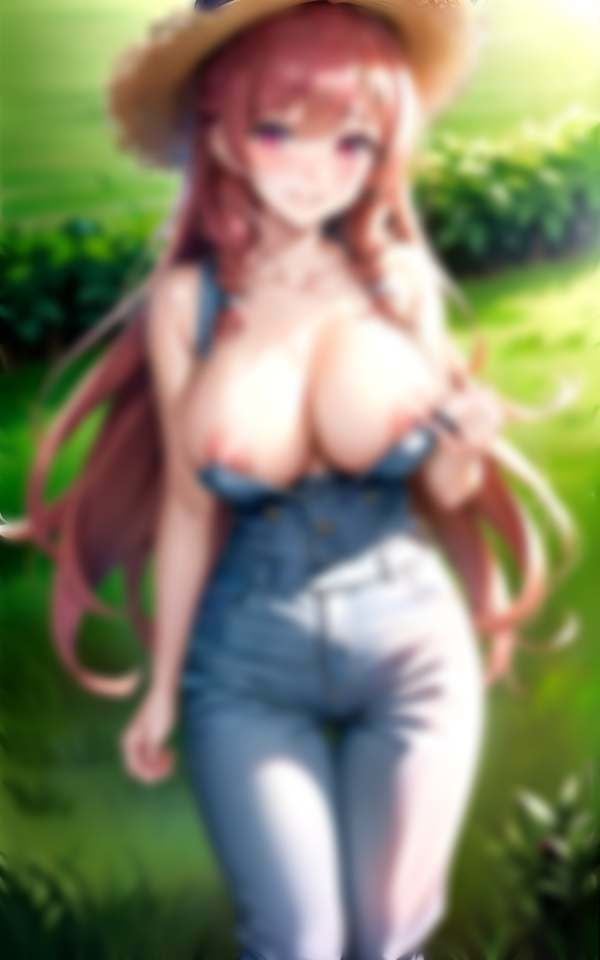 牧場の美巨乳可愛いお姉さんのお仕事は射精搾取