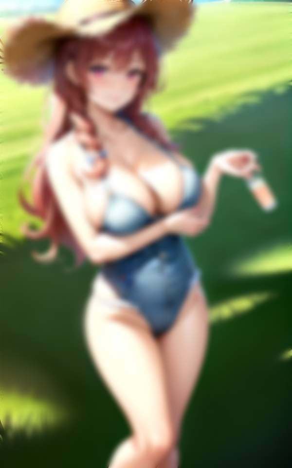牧場の美巨乳可愛いお姉さんのお仕事は射精搾取
