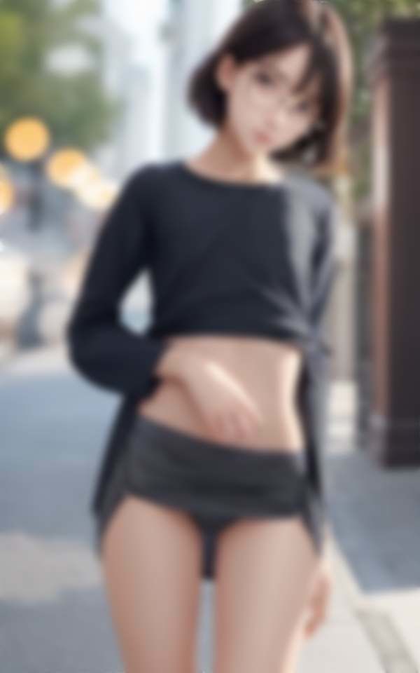 ドールが現実に!やりたい放題 貧乳ノーブラ街中で透ける乳首ポチッ