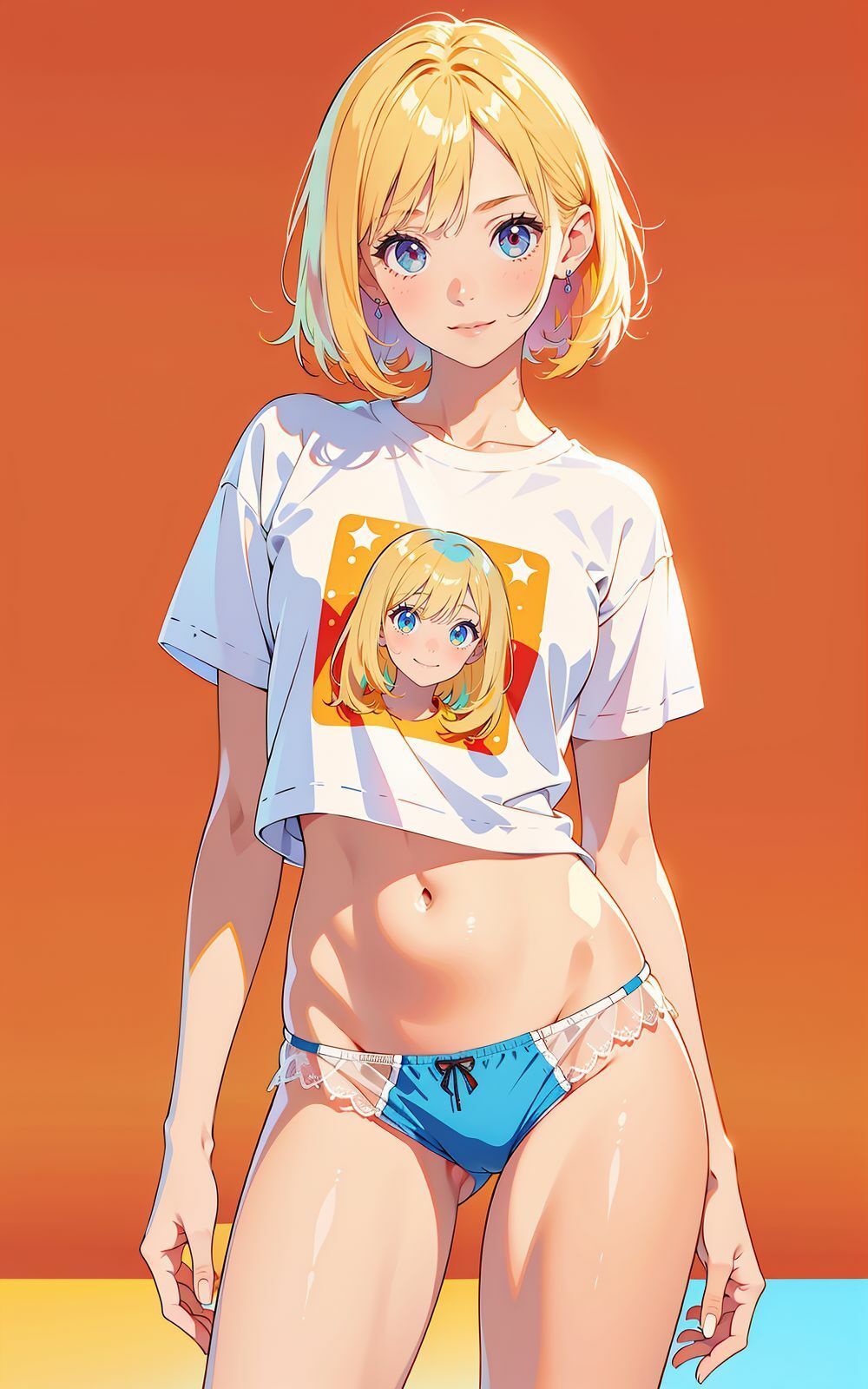 New Model シャツとパンツ 1