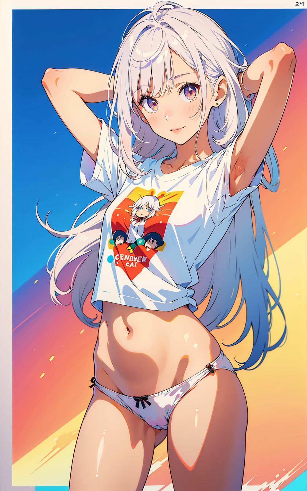 New Model シャツとパンツ 1