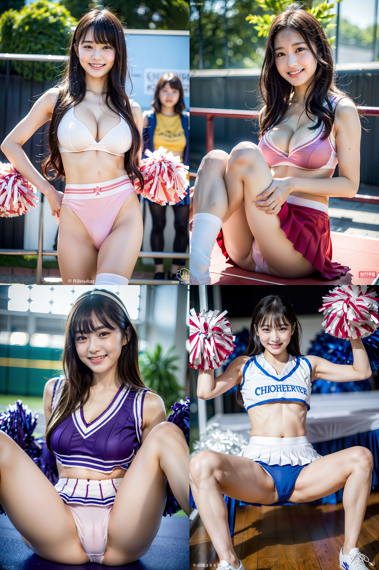 【無料】【無料版】 チアガール30枚