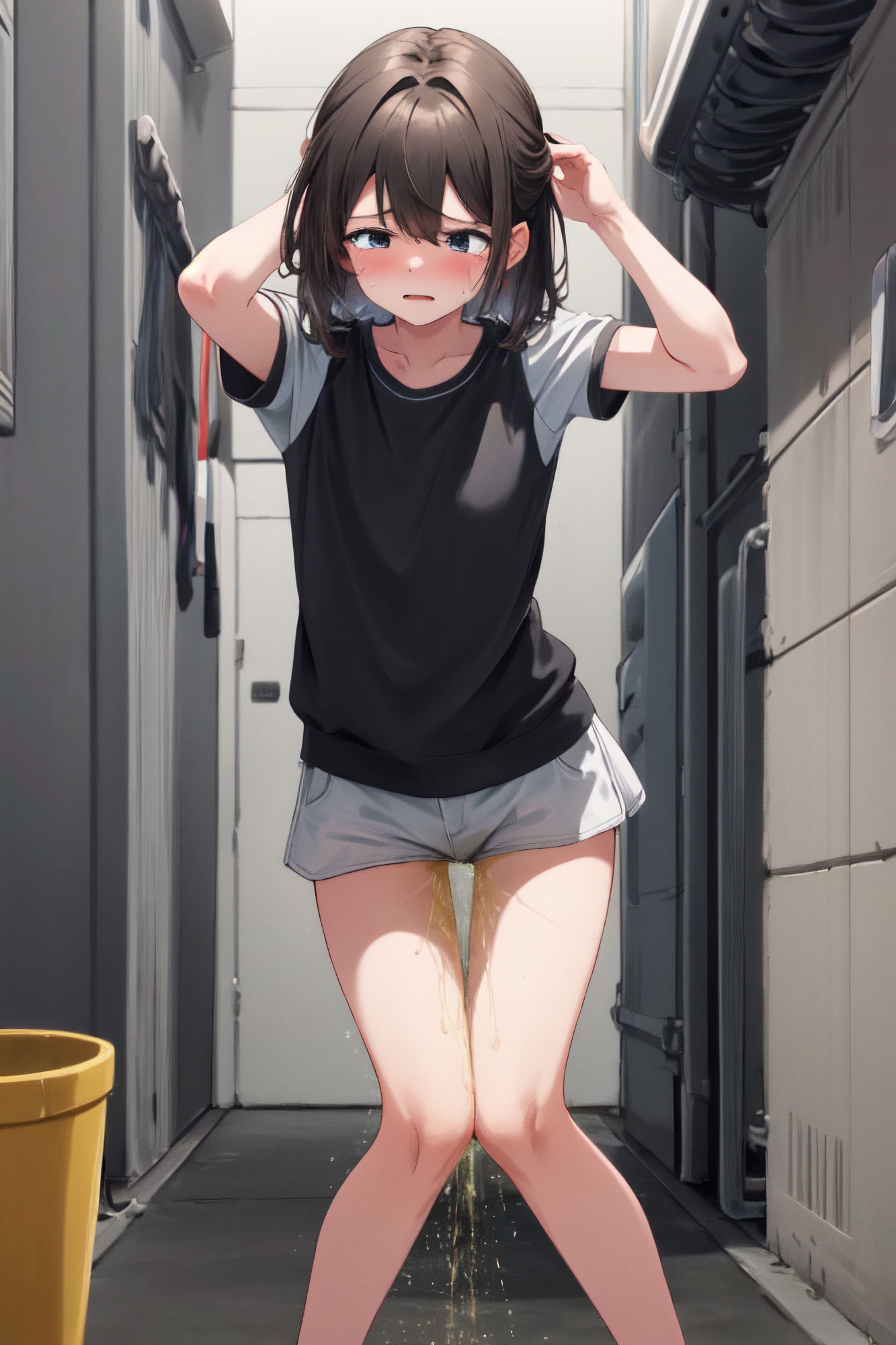 我慢できずにお漏らししちゃう女の子 Vol.3