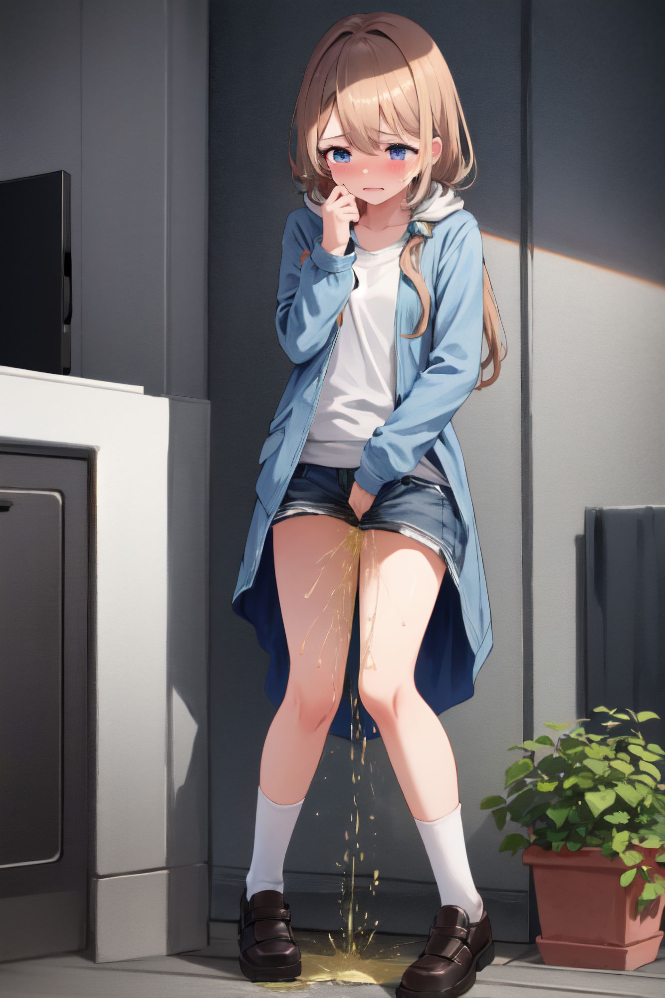 我慢できずにお漏らししちゃう女の子 Vol.3