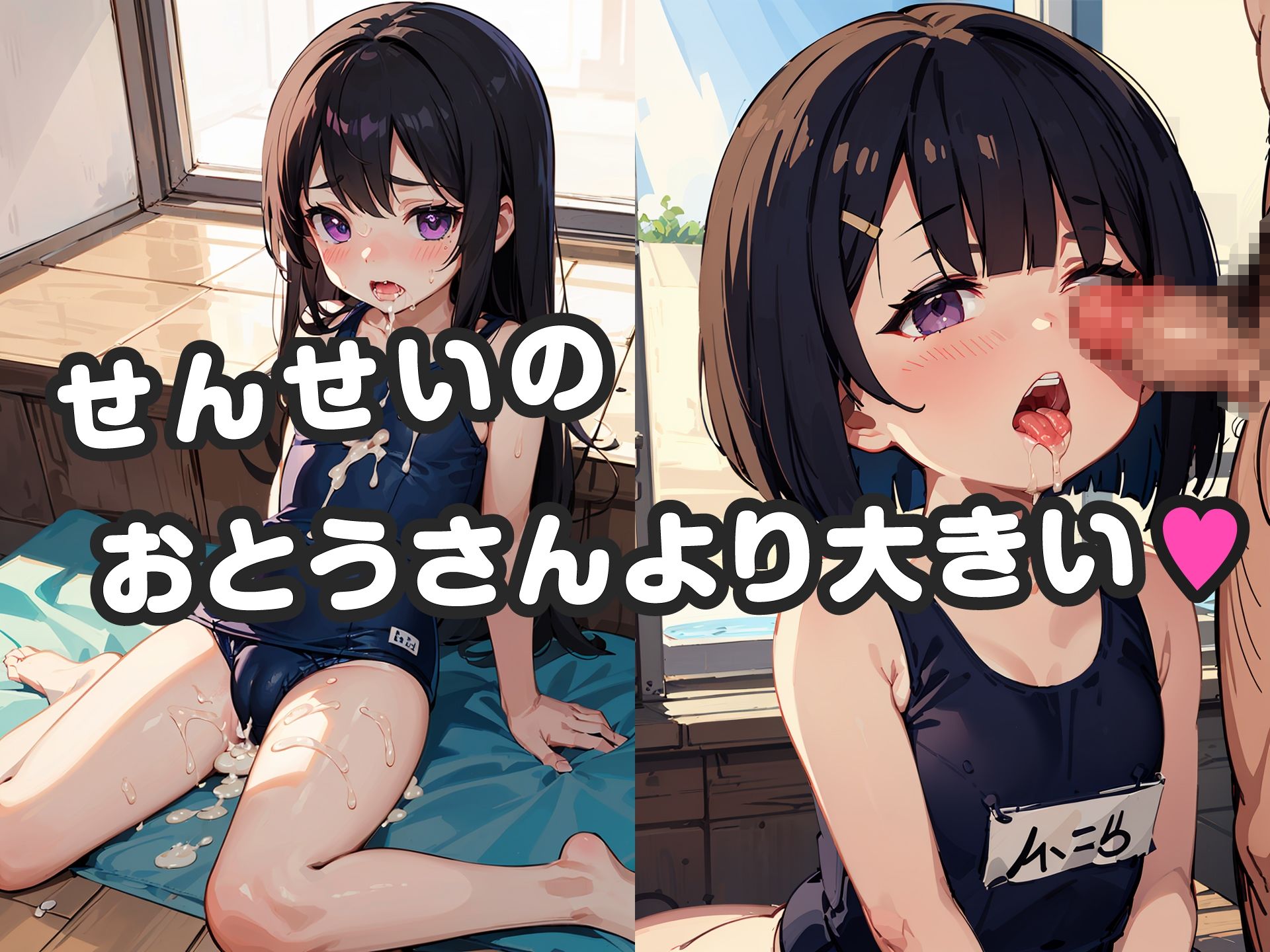 発育途上のスク水娘