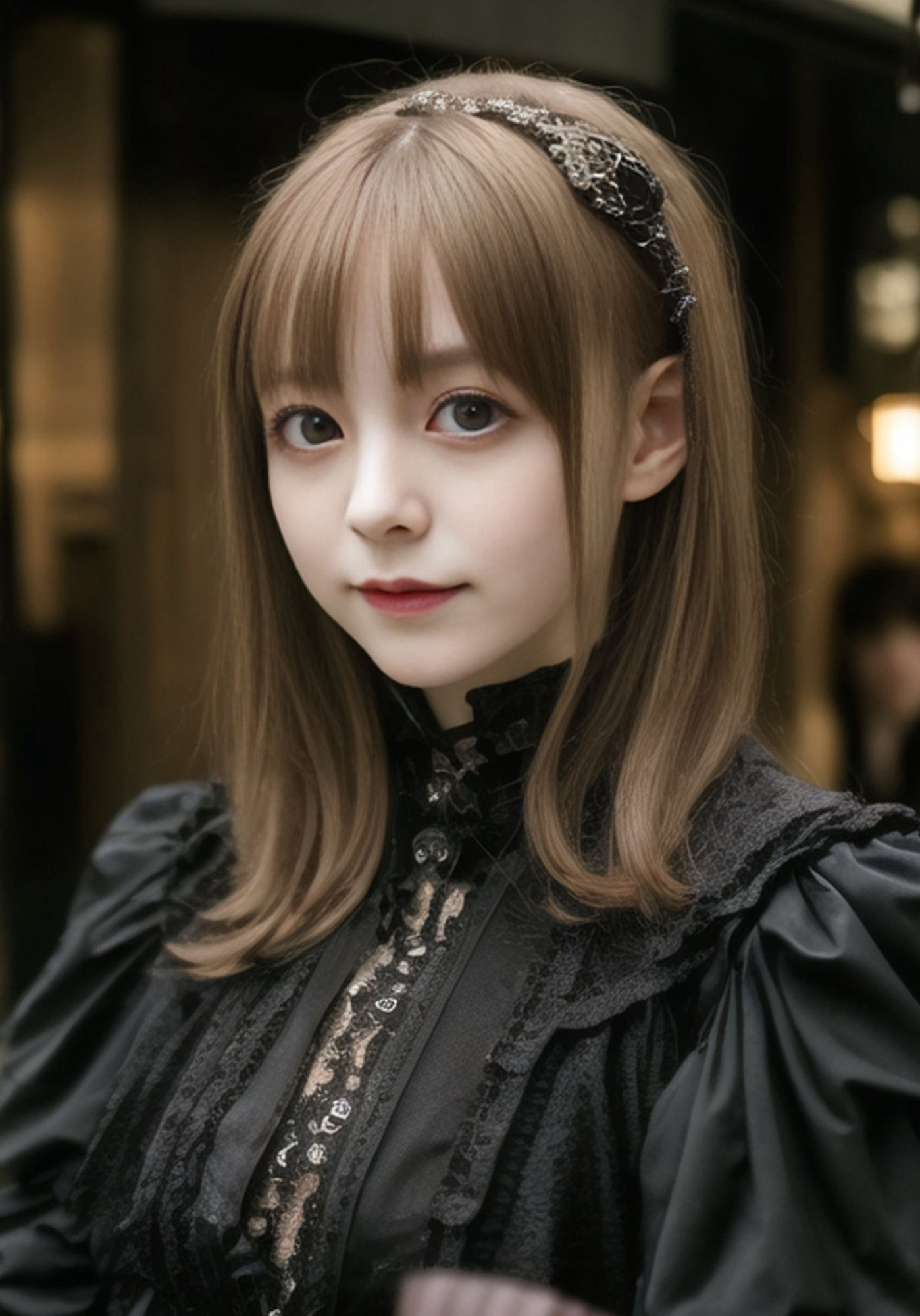 AI 日本モード 画像シリーズ 原宿 ゴスロリファッション 編