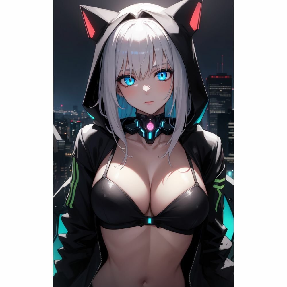 近未来巨乳少女