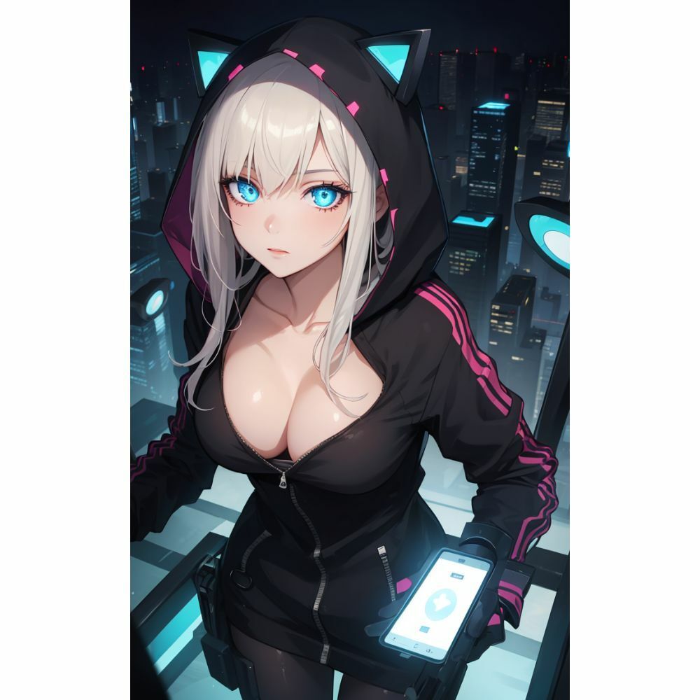 近未来巨乳少女