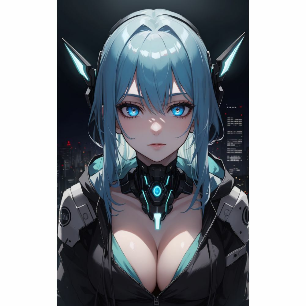 近未来巨乳少女