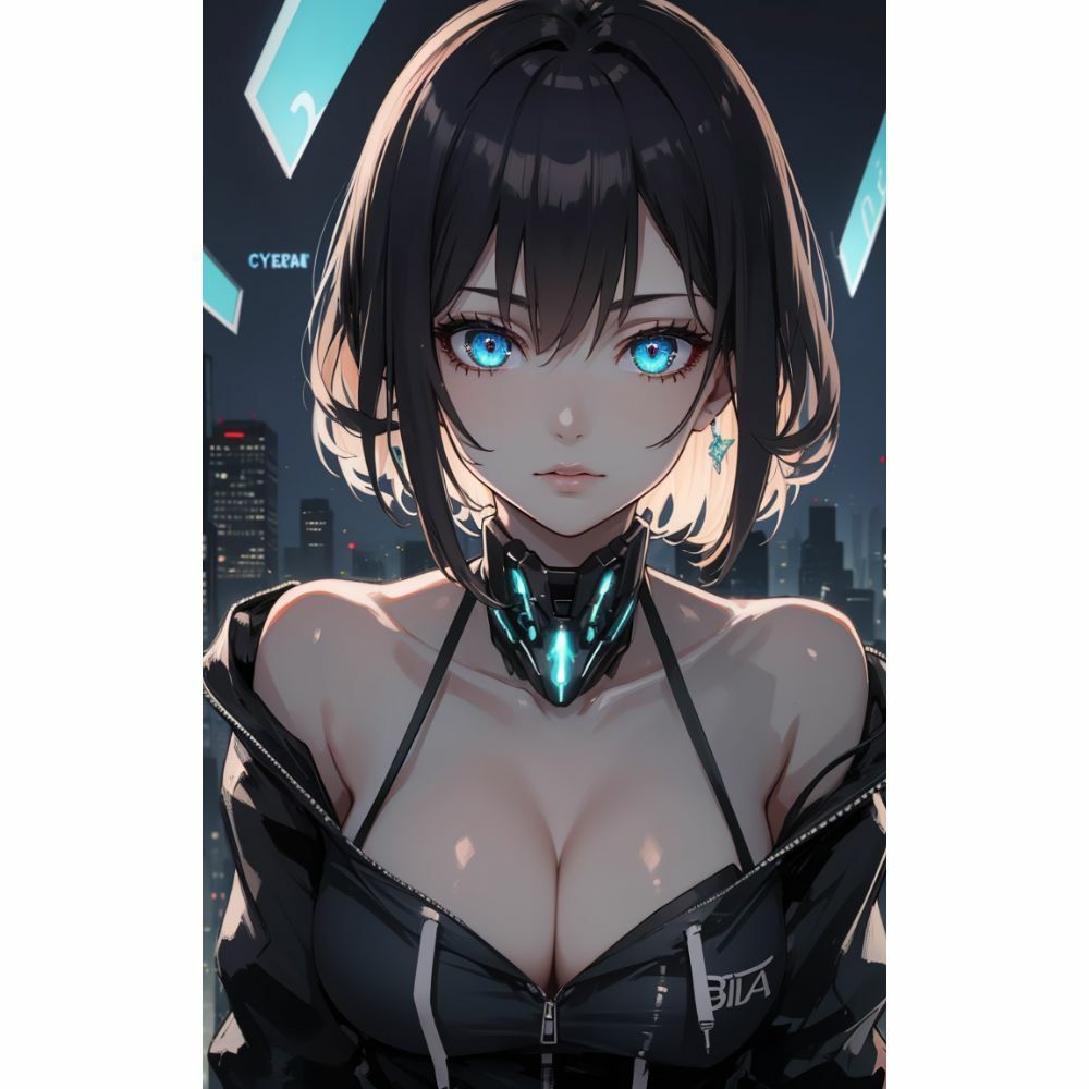 近未来巨乳少女