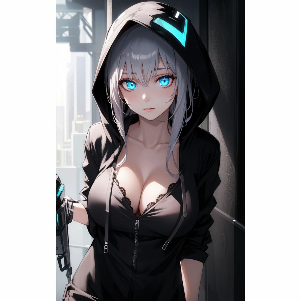 近未来巨乳少女