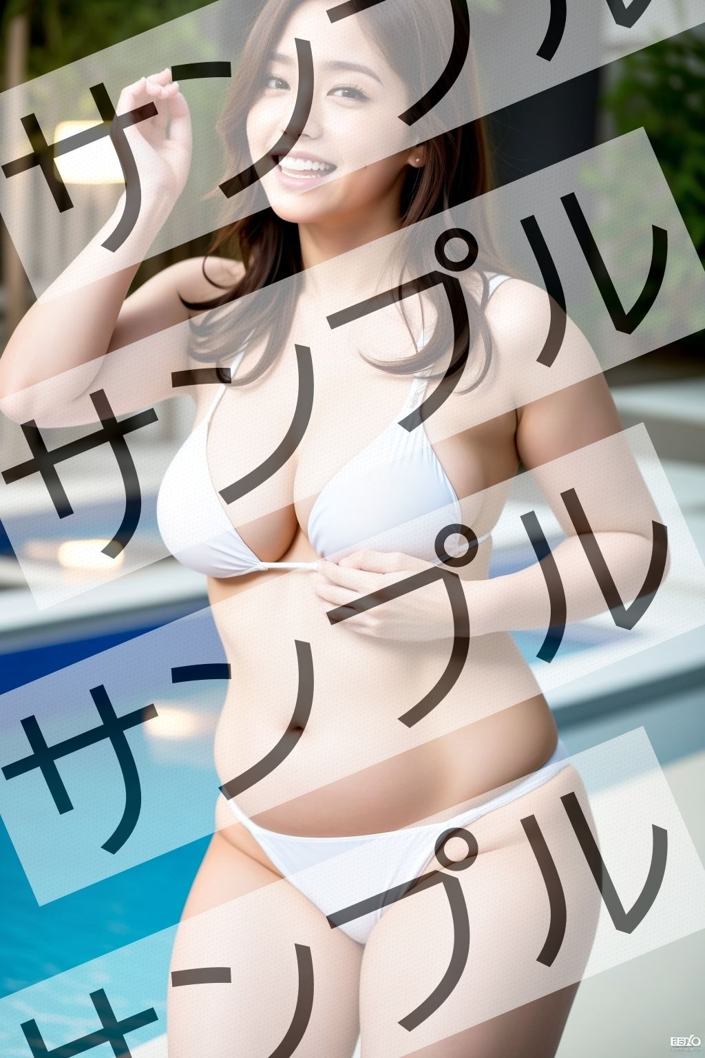 豊満美女のムチムチビキニ vol.2