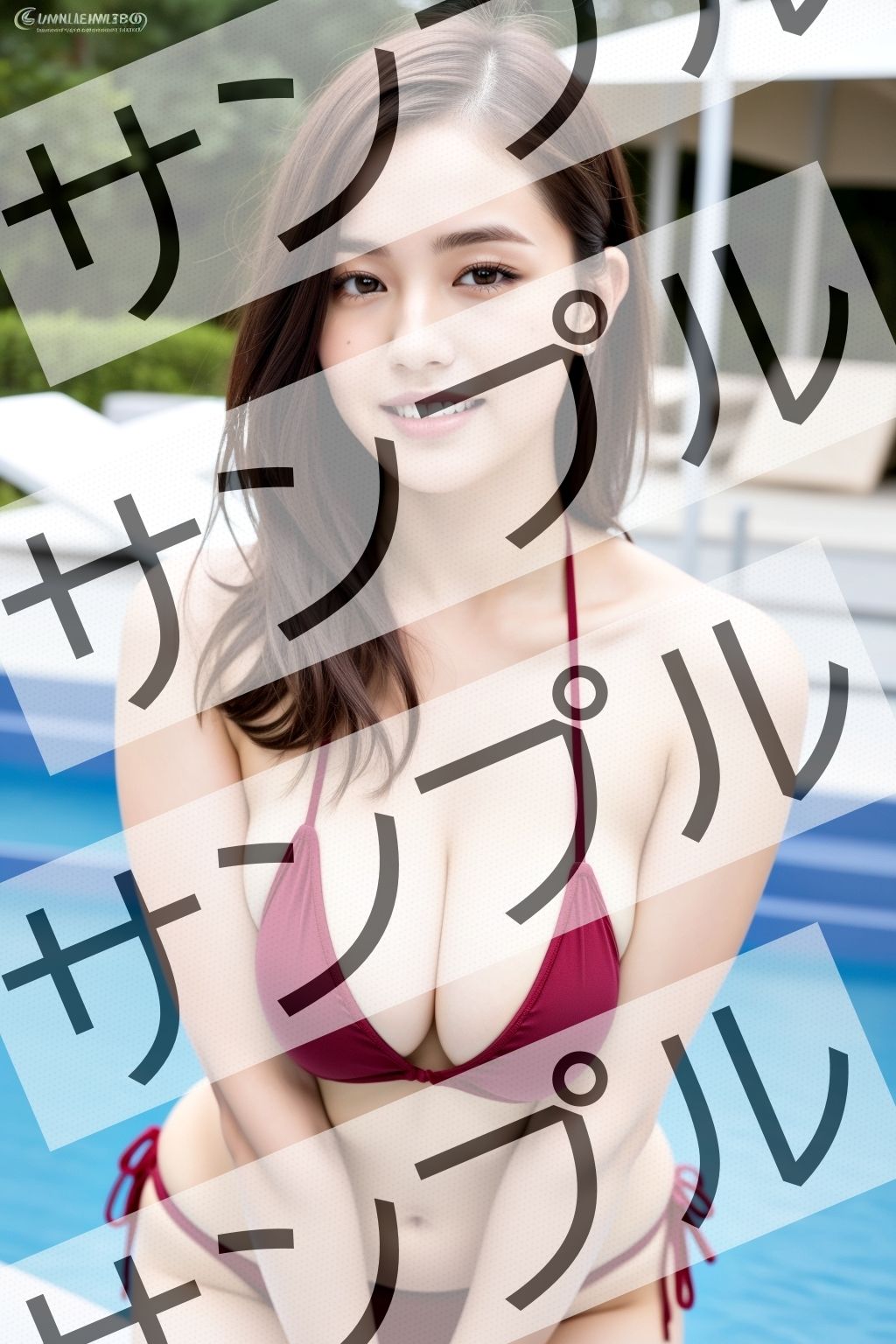 豊満美女のムチムチビキニ vol.2