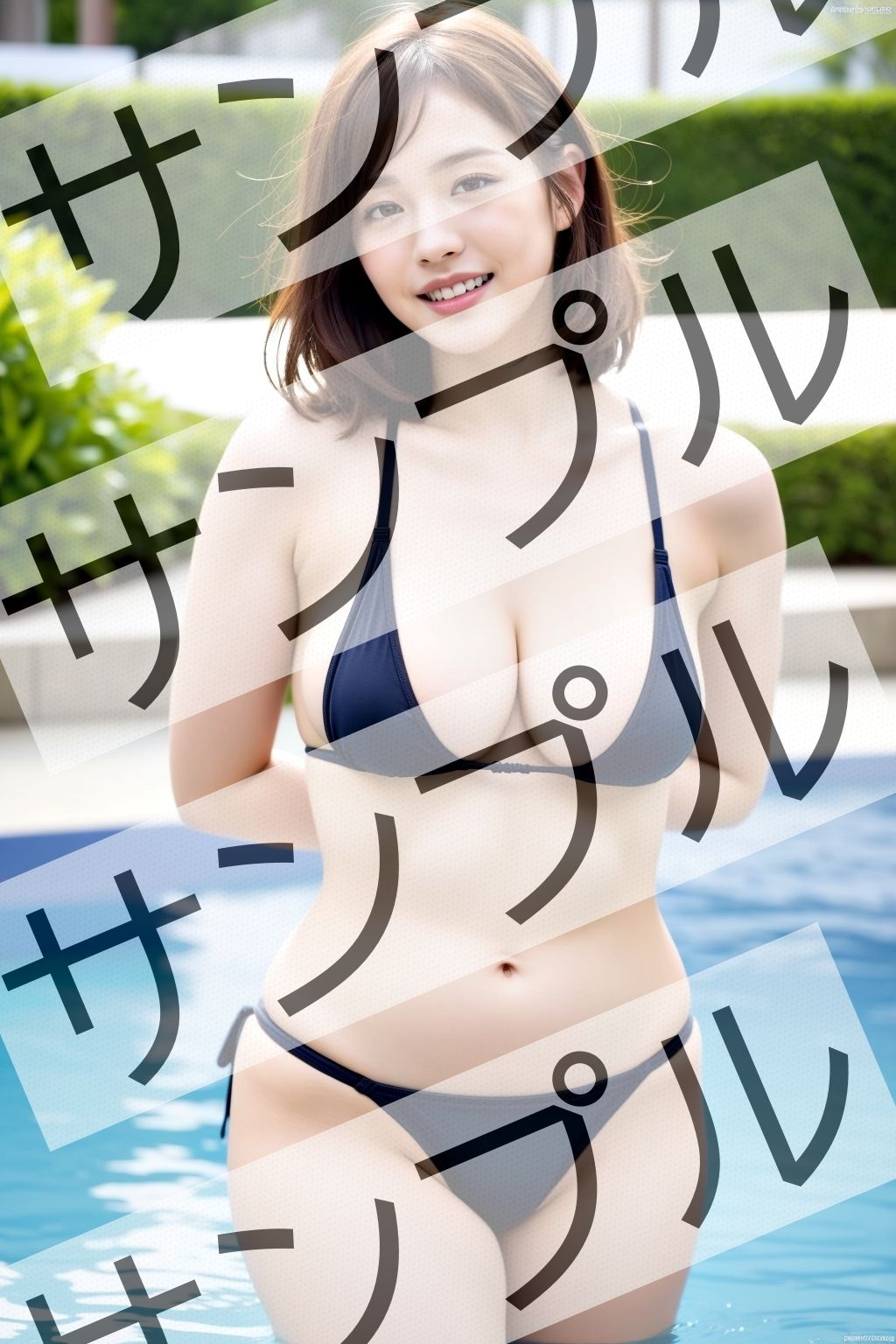 豊満美女のムチムチビキニ vol.2