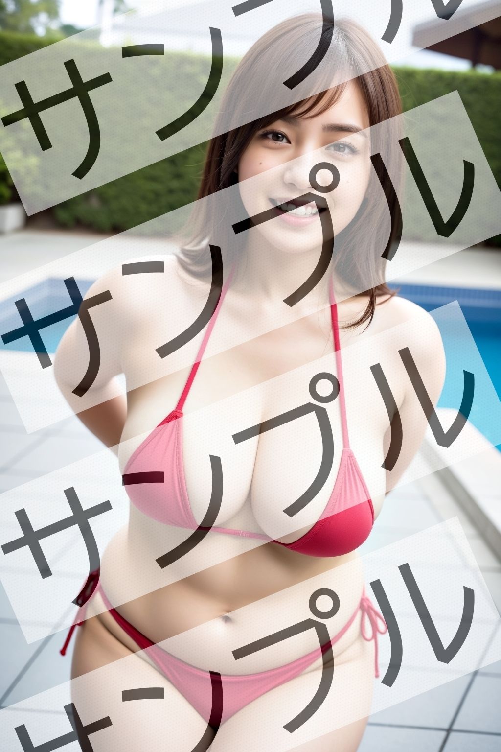 豊満美女のムチムチビキニ vol.2