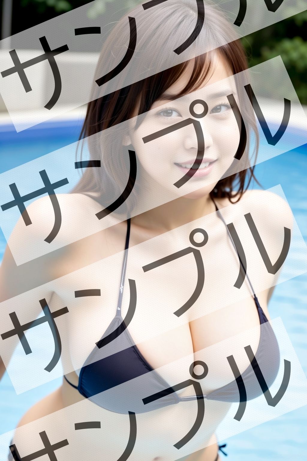 豊満美女のムチムチビキニ vol.2