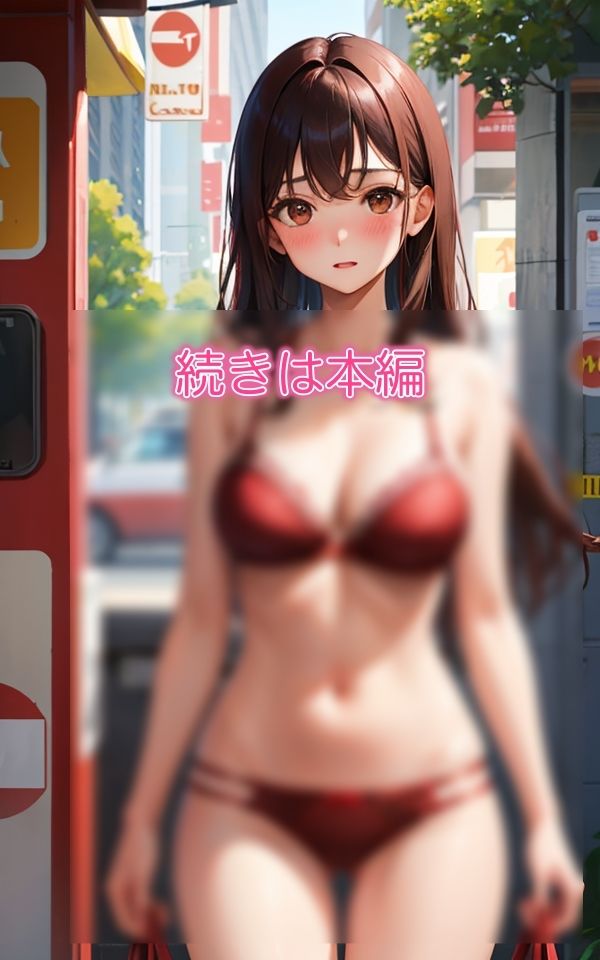 こんなところで見せるの？ 〜恥ずかしいからちょっとだけね〜