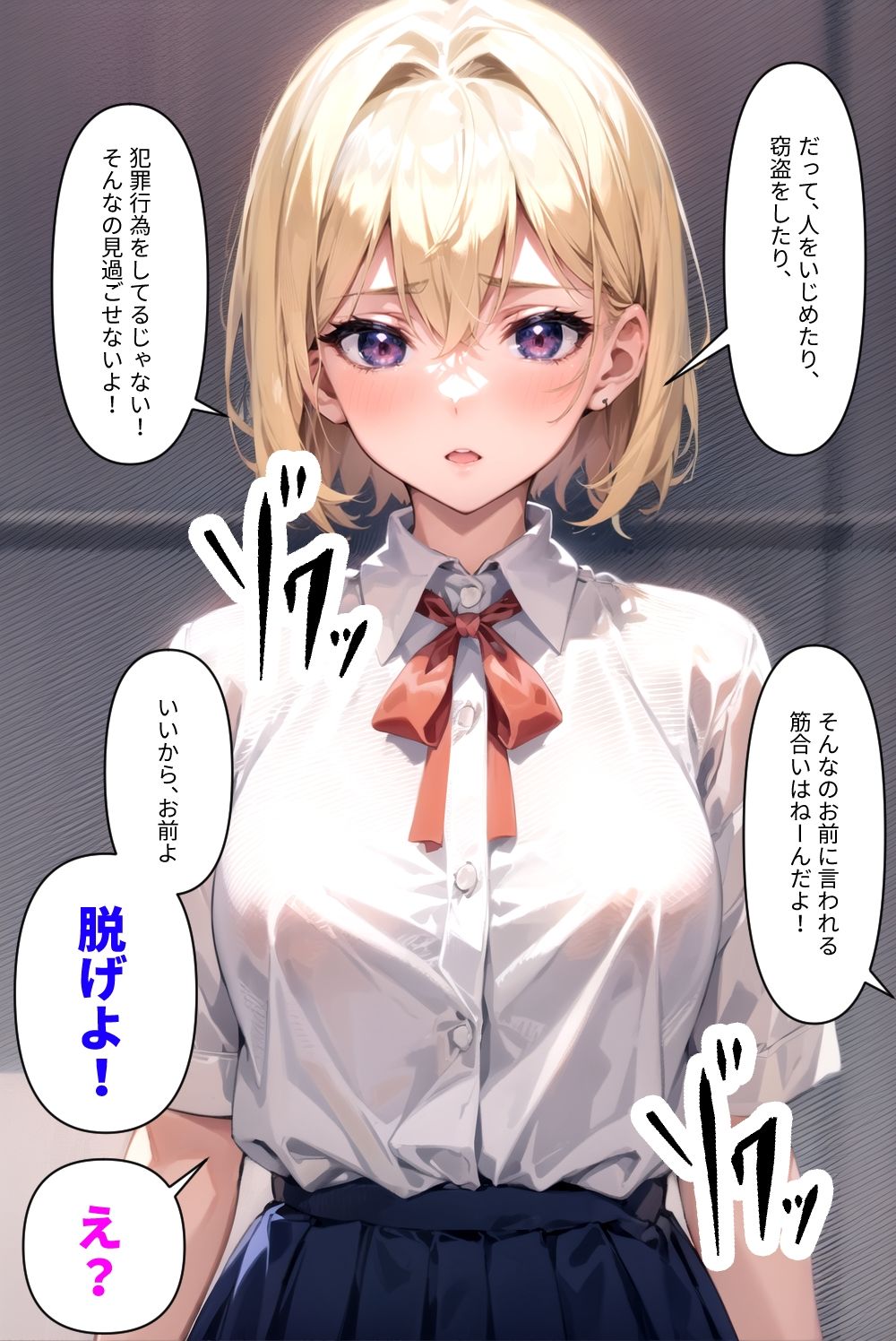 とある学園の生徒会長 〜ヤンキーにド変態調教されてドМ露出狂と化す〜