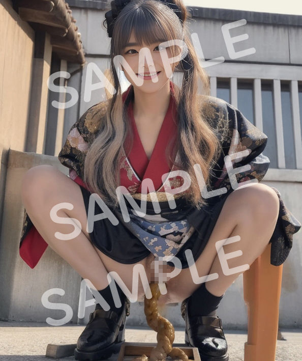 和服・振袖スカトロ！新成人女子のうんち