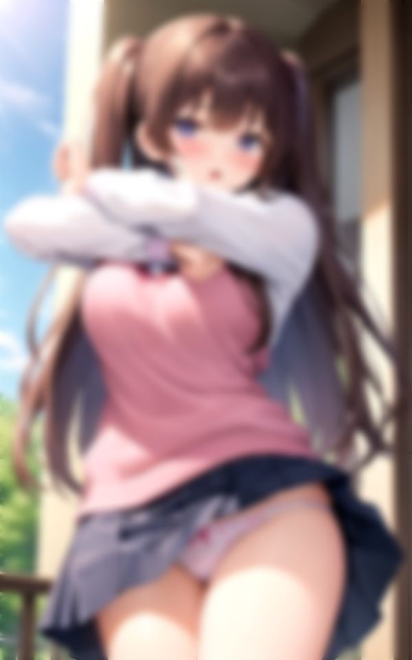 大ボリューム！！！制服からチラリと自慢のパンツを見せてくれる天使たち