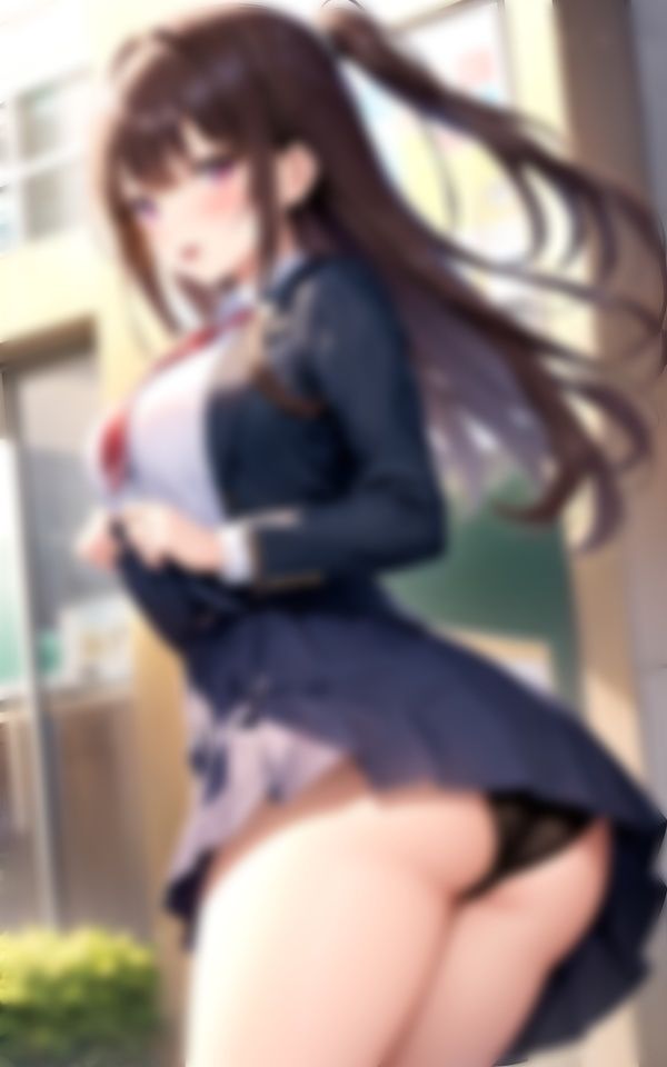 大ボリューム！！！制服からチラリと自慢のパンツを見せてくれる天使たち