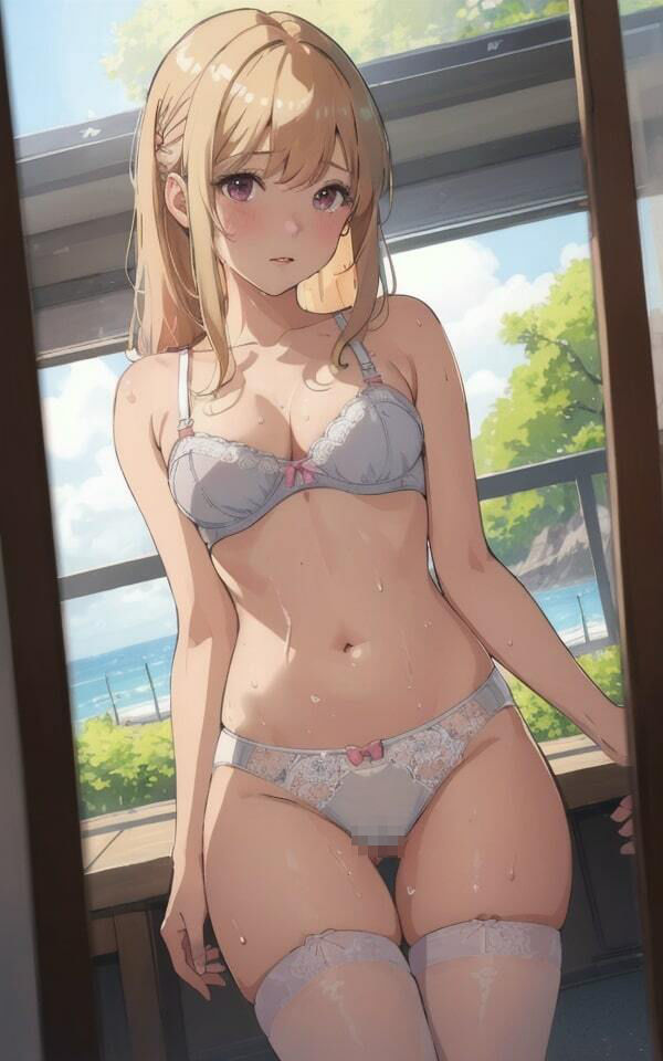 下着で妄想・誘惑 スレンダー美女 92人収録