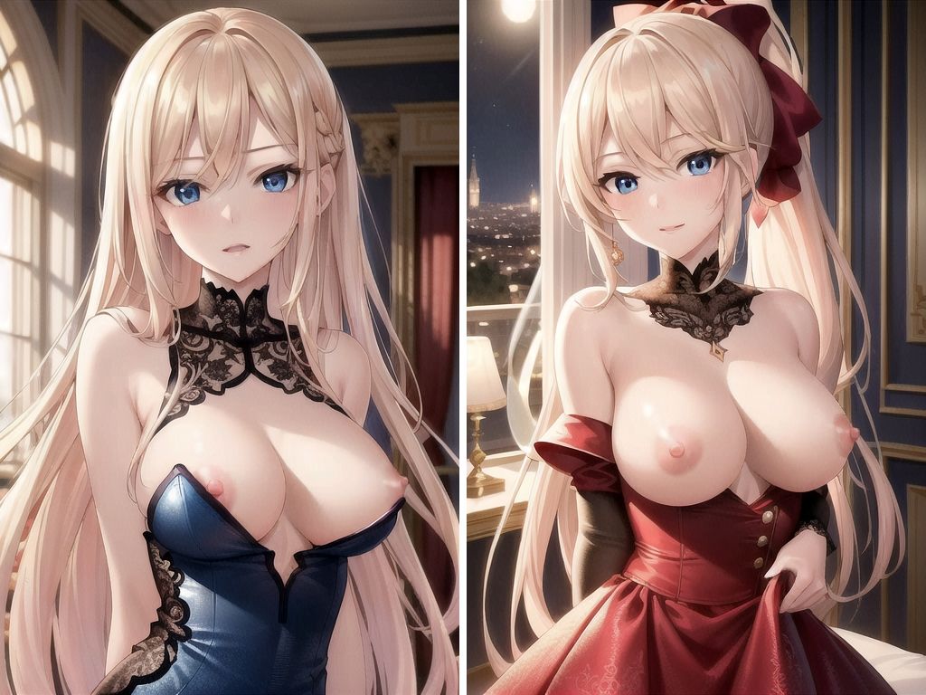 金髪ご令嬢のデッカイおっぱいに食されたい