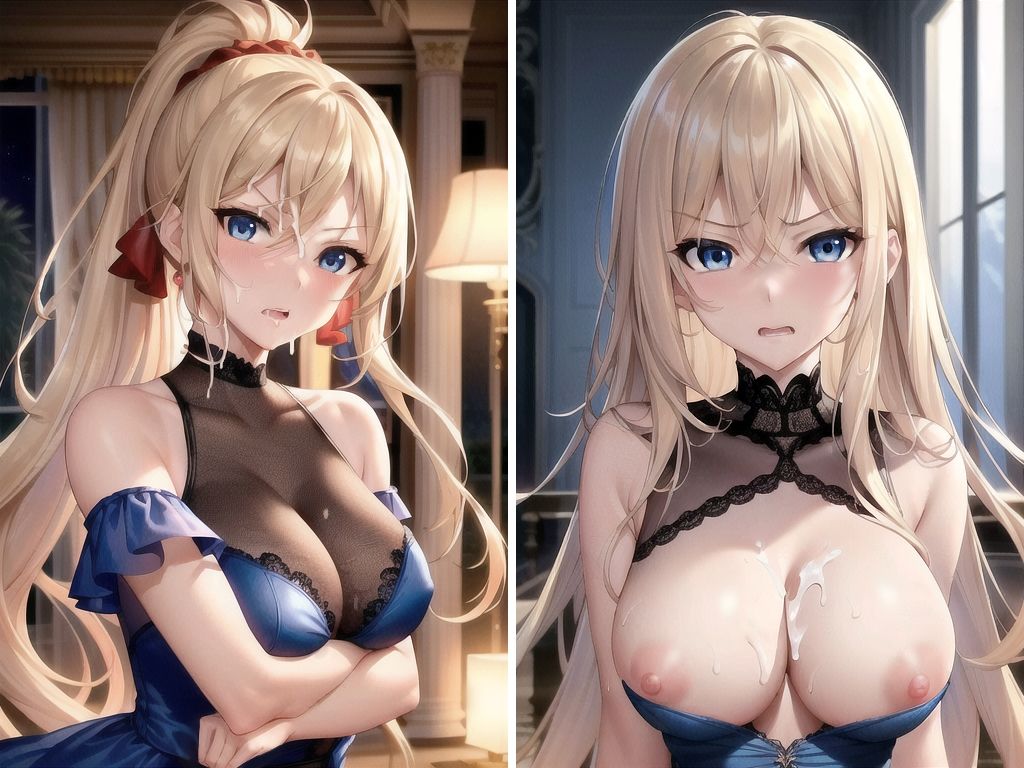金髪ご令嬢のデッカイおっぱいに食されたい